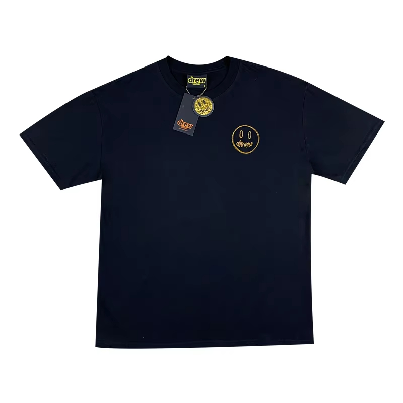 DREW HOUSE New Hot Sale Short-sleeved T-shirt with logo embroidered on the chest Tshirts