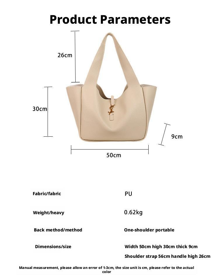 New tote bag shoulder bag designer Spring Bea Shopping Bag Hobo Bag with Inserted Buckle Large-capacity Mommy Tote Bag for Women bags