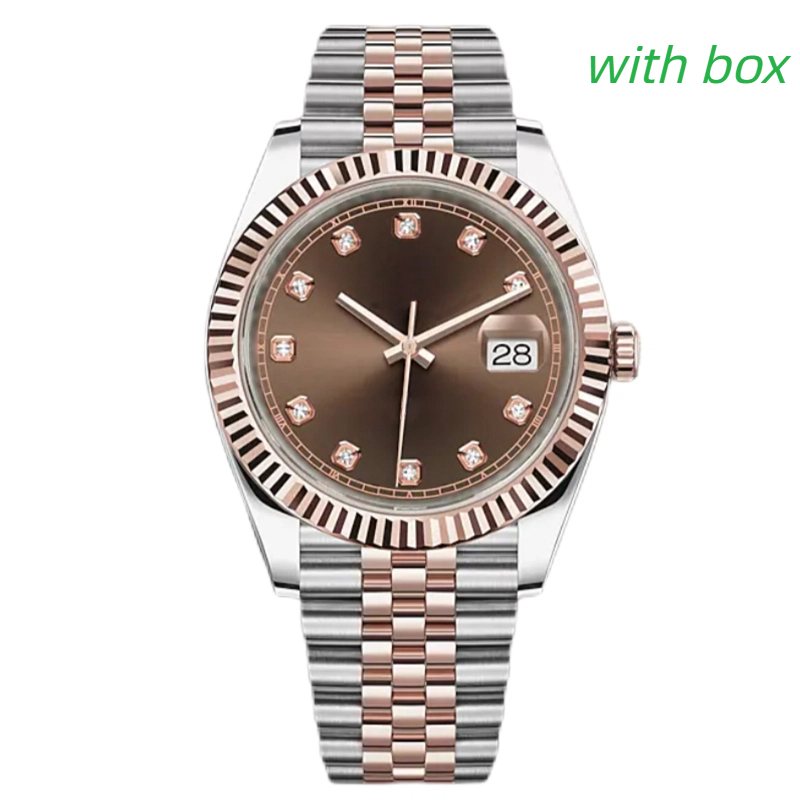 Mens watch Women luxury designer watches 41mm/36mm automatic movement wristwatch 31mm/28mm quartz 904Lstainless steel strap luminous sapphire Montres with box
