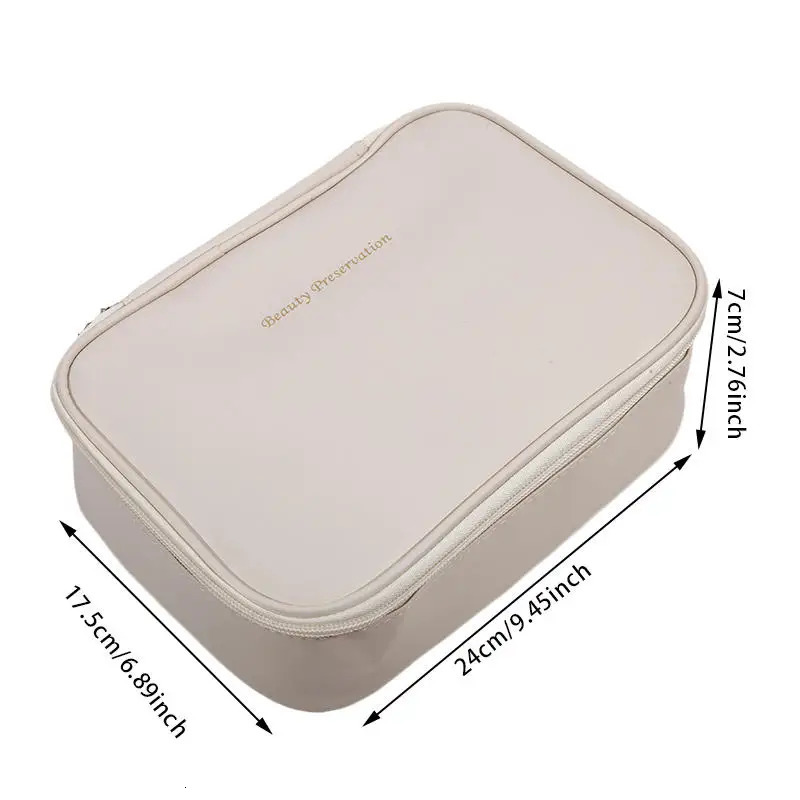 Womens Portable Travel Cosmetics Storage Bag Large Capacity Waterproof Girl Makeup Bag Womens Washing Bag organizer 250731