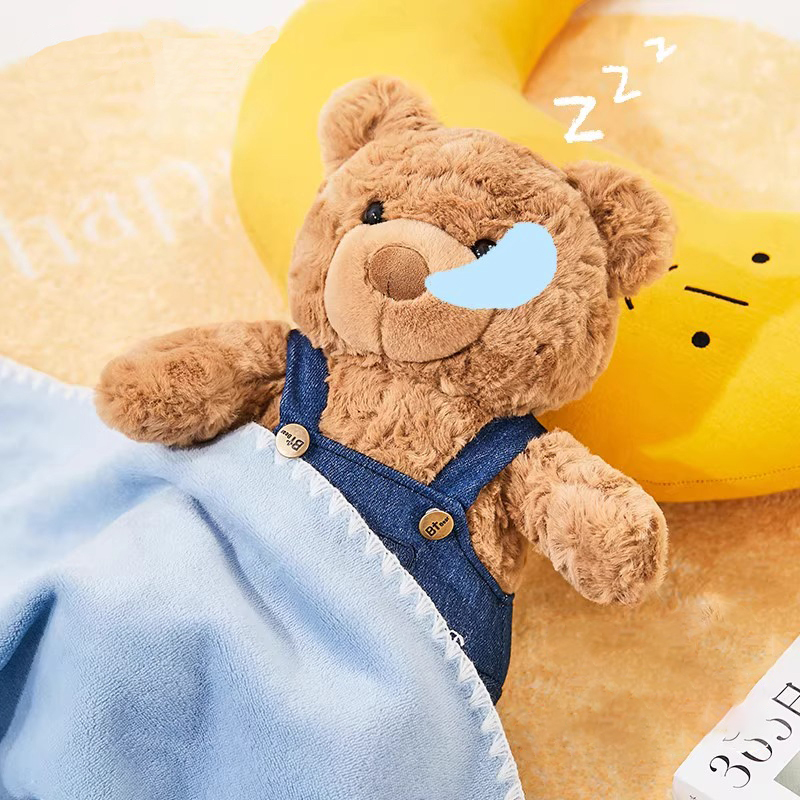 Playful Teddy Bear Doll Creative Dressing Bear Doll Plush Toy Giving Children Birthday Gifts