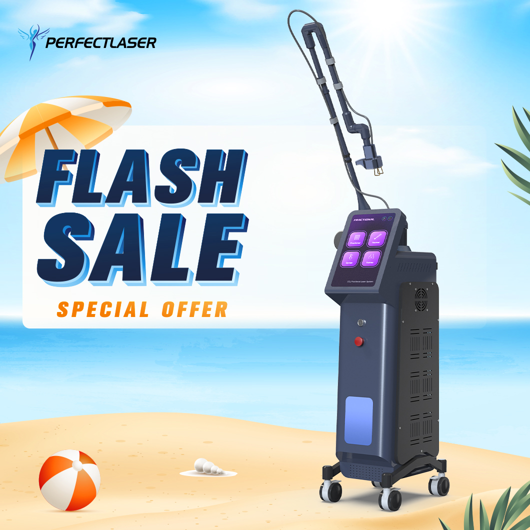 High Precision CO2 Fractional Laser System for Dermal Revitalization, Anti-Aging, and Pore Reduction Complete Skin Care Solution with Extended Warrant