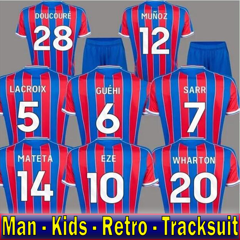 25 26 CPFC Soccer Jerseys M.FRANCA OLISE KOUYATE EZE CrystalS LERMA J.AYEW MATETA CHLUPP PALACE BENTEKE SCHLUPP kit Football shirts third 3rd player version