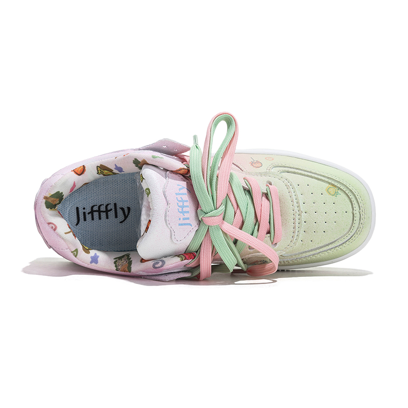 JiffFly Unisex Kids Winter Casual Sneakers - Comfortable Thick Sole Athletic Shoes for Girls & Boys