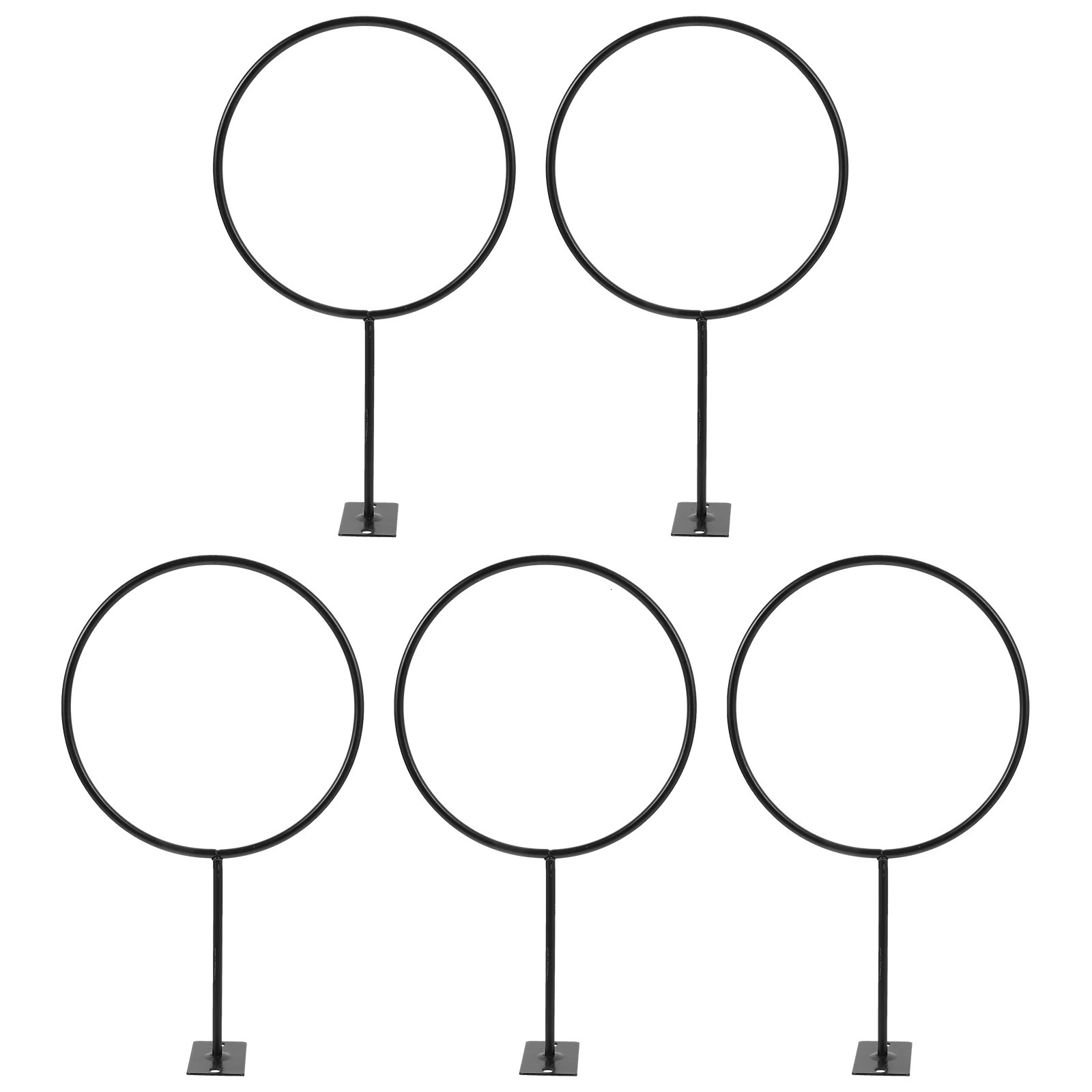 5Pcs Wall Mounted Ball Holders Basketball Storage Rack Soccer Display Shelf Iron Sports Equipment Gym Football Rugby 250729