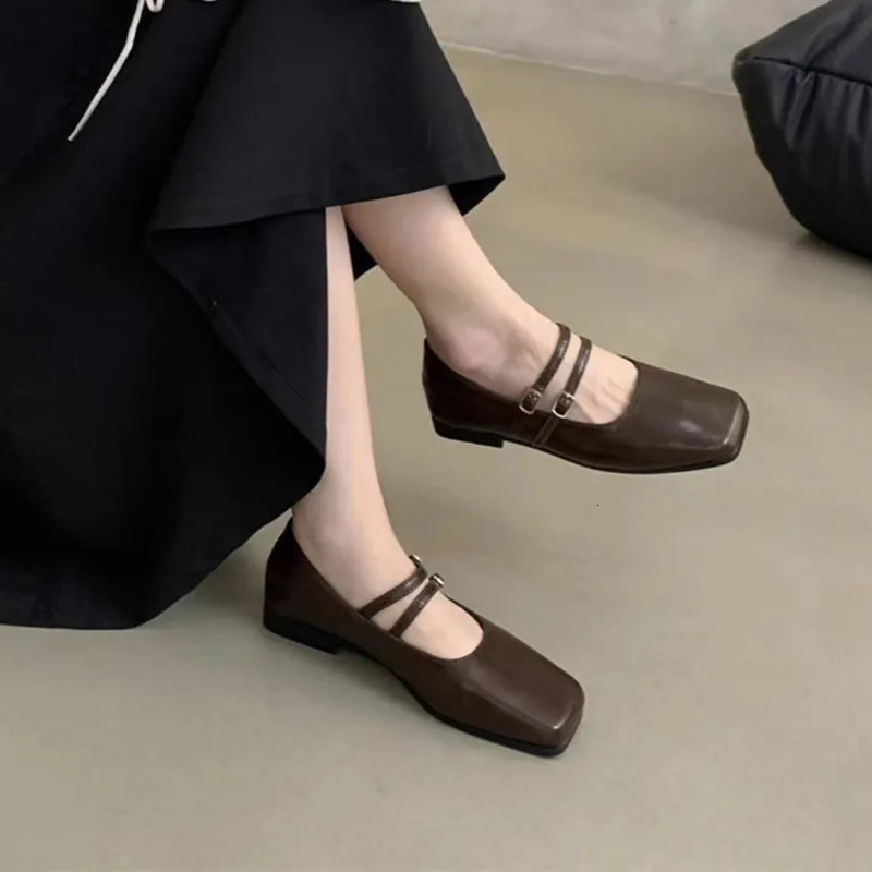 Fashion Solid Color Simple Elegant Casual Flat Wear-resistant Comfortable Fashionable Womens Shoes Chaussure Femme 250731