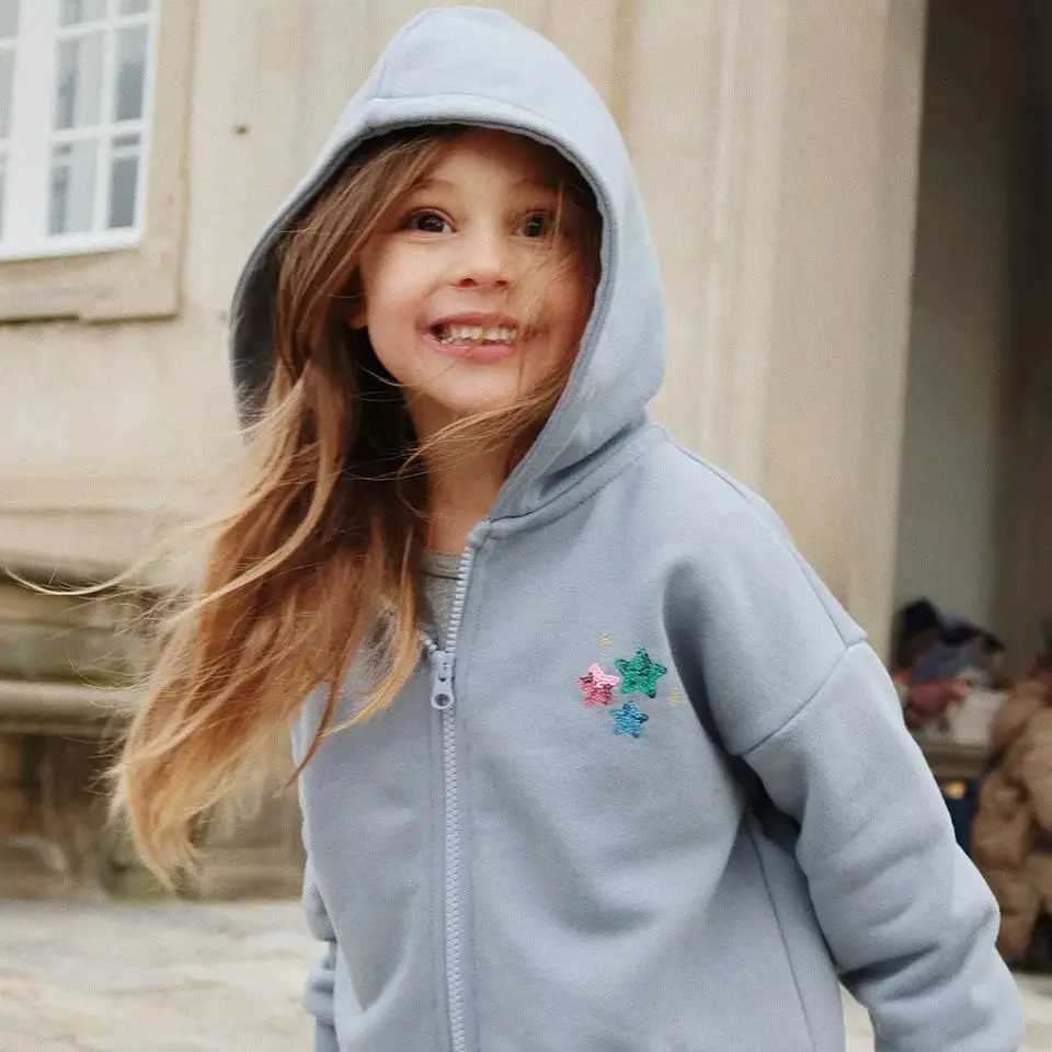 Kid Autumn New Boys Girls Ks High Quality Printed Hoodie+Pant Suit With Hoodie Children Clothing Zipper Coat Cotton Long Sleeves y250801