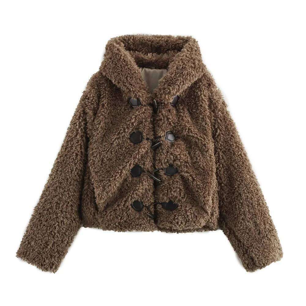hoodie Women's Short Long Sleeve Hoodie Design Autumn/Winter New Single Row Knot Decoration Jacket Coat jacket453