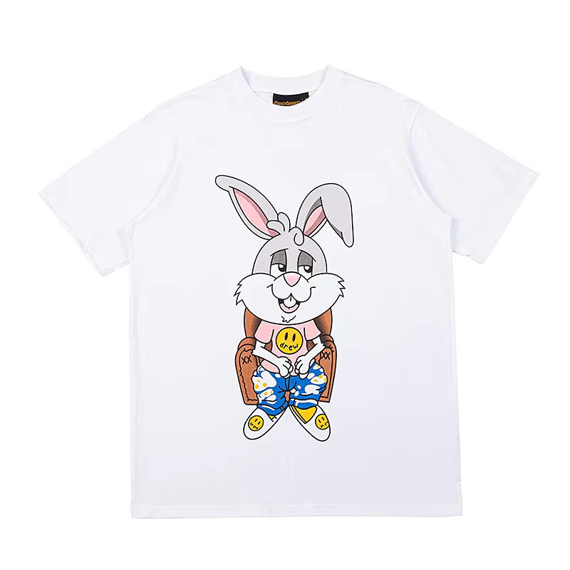 DREW HOUSE New Men's Clothing Pocket T shirt men's and women's printed loose short sleeve T-shirt