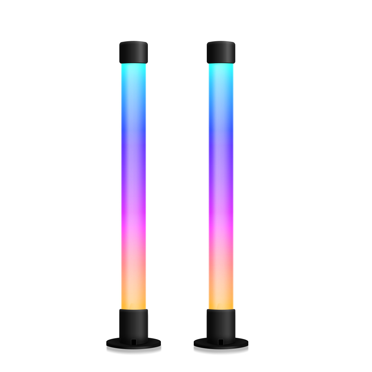 Rhythmic LED Desk Lamp Featuring Sound Effects & Remotely Operated via Bluetooth 360 ° illumination-HCP056