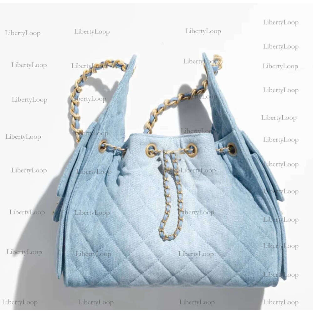 10A 25c designer bag tote bag Cowhide hip-hop bag armpit bag retro gold coin button drawstring bucket bag designer women cross body bags Ball cc bag c97