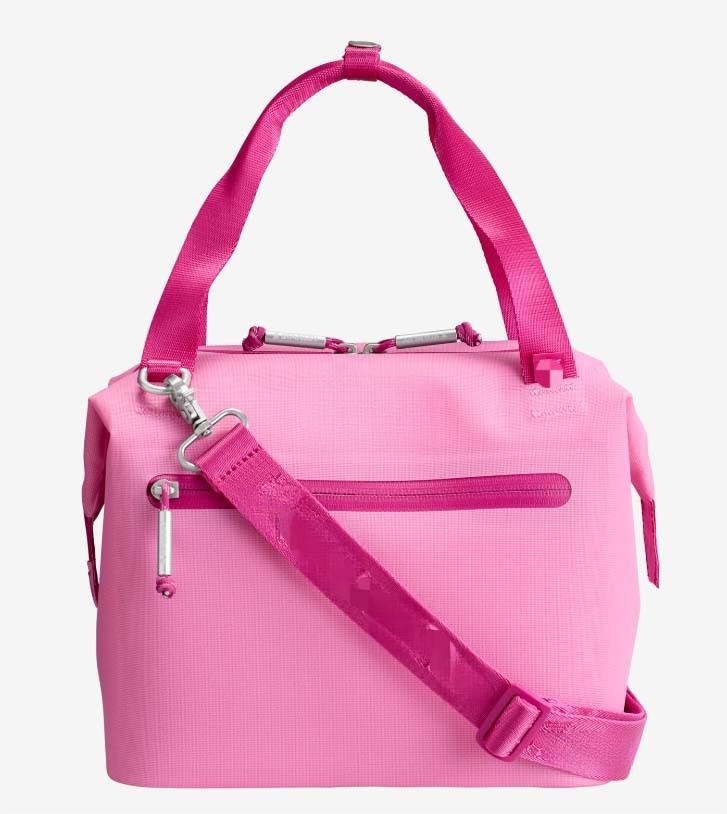 Lunch whole day recycled polyester 12 hour cooling travel ice all 40 ounce cup crossbody with phone pocket Travel bag 123