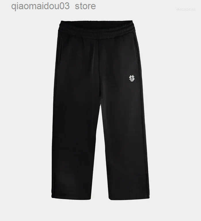 Baggy Sweatpants Y2K Retro Pants Harajuku Gothic Embroidered Elastic Waist Casual Trousers for Men Women Z260315