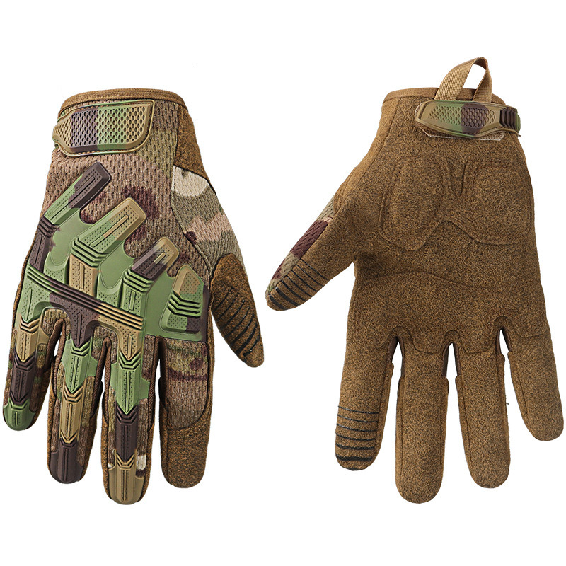 Willbros Dark Brown Vintage Motorcycle Touch Screen Gloves Men's Retro Leather Gloves For Street Motorbike Bike Touring