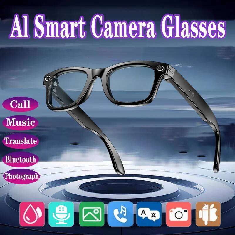 Meta Glasses Camera 2025 New 1080P HD Photography Video AI Intelligent Interactive Translation Smart Camera Glasses For Men Women