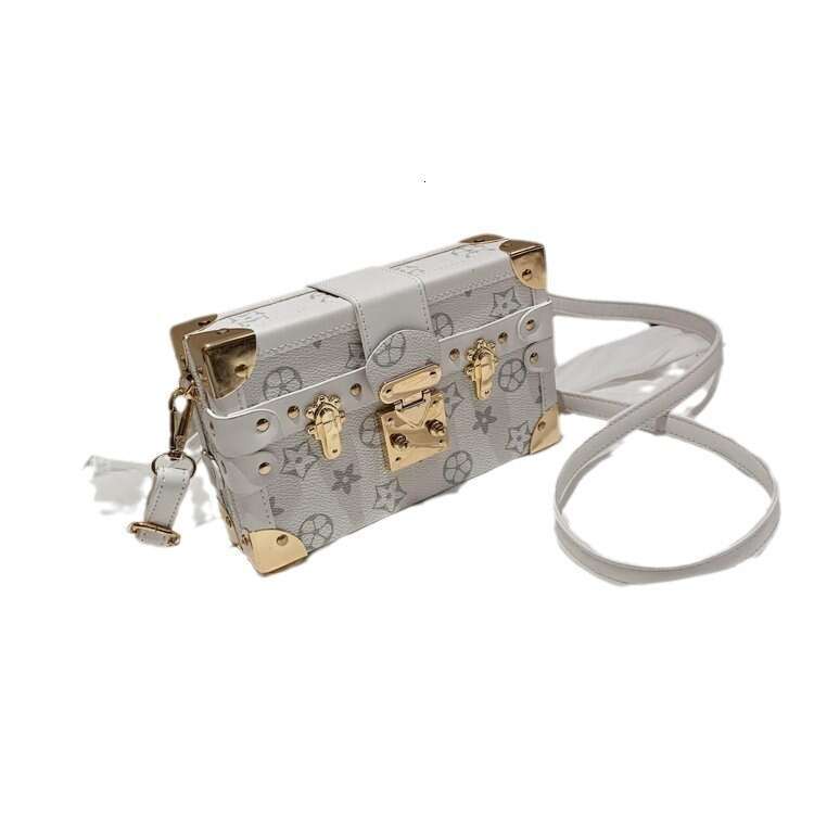 MKF DHessentials Printed Women's Box High-Value New Light Niche Makeup Small Square Single Shoulder Crossbody Bag