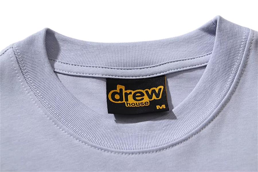 DREW HOUSE New Men's Clothing ice cream printing T shirt men's and women's printed loose short sleeve T-shirt