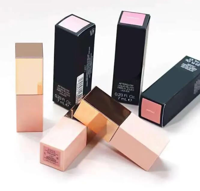 2026 New Liquid Blush 7ml AFTER-GLOW Orgasm Dolce Vita Behave Wanderlust Brazen Mixed Colors Blushes FARD A JOUES LIQUIDE Long Lasting Natural Cheek E