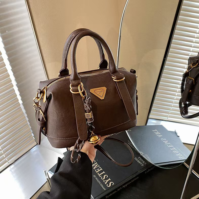 Designer Bag Tote Bag Luxury Bag Wallet High Quality Leather Handbag Removable Shoulder Strap Shoulder Bag Metal Triangle Label Crossbody Mini Tote Ne