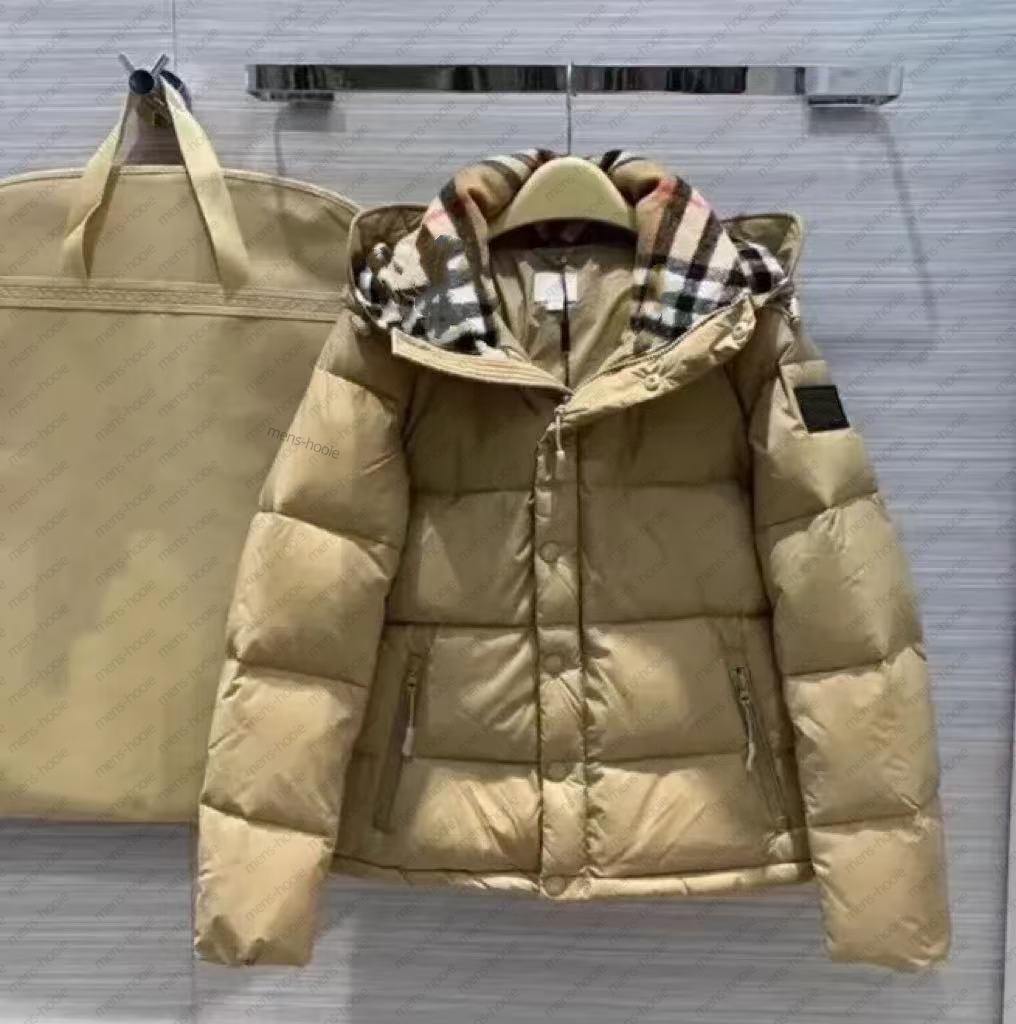 Winter Down Women's Designer Parker Luxury Men's Jacket Thickened Warm Clothing Warm Women's Hooded Jacket