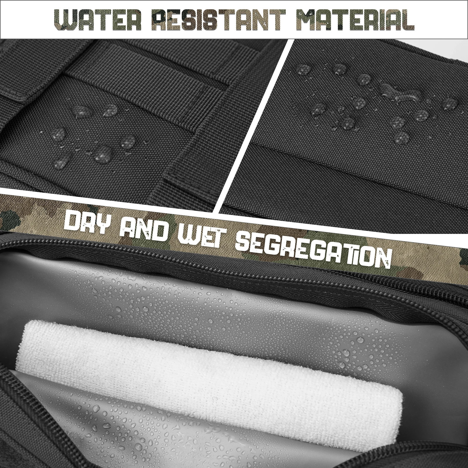 Toiletry Bag For Men Hygiene Bag Mens Shaving Kit Travel shower Bag Waist BackpackTool Molle Pouches Small Dopp Kit belt bag 250731