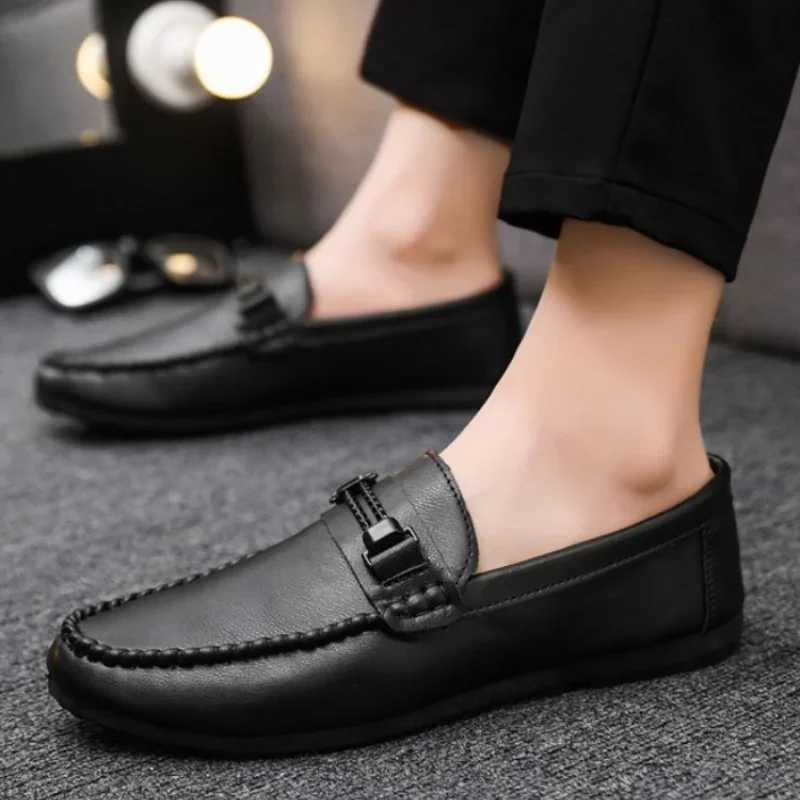 Official Social Shoe for Men Spring Autumn Dress Shoes Man Business Footwear Office Luxury Designer Casual Suit 2025 Trend Party XJ250801
