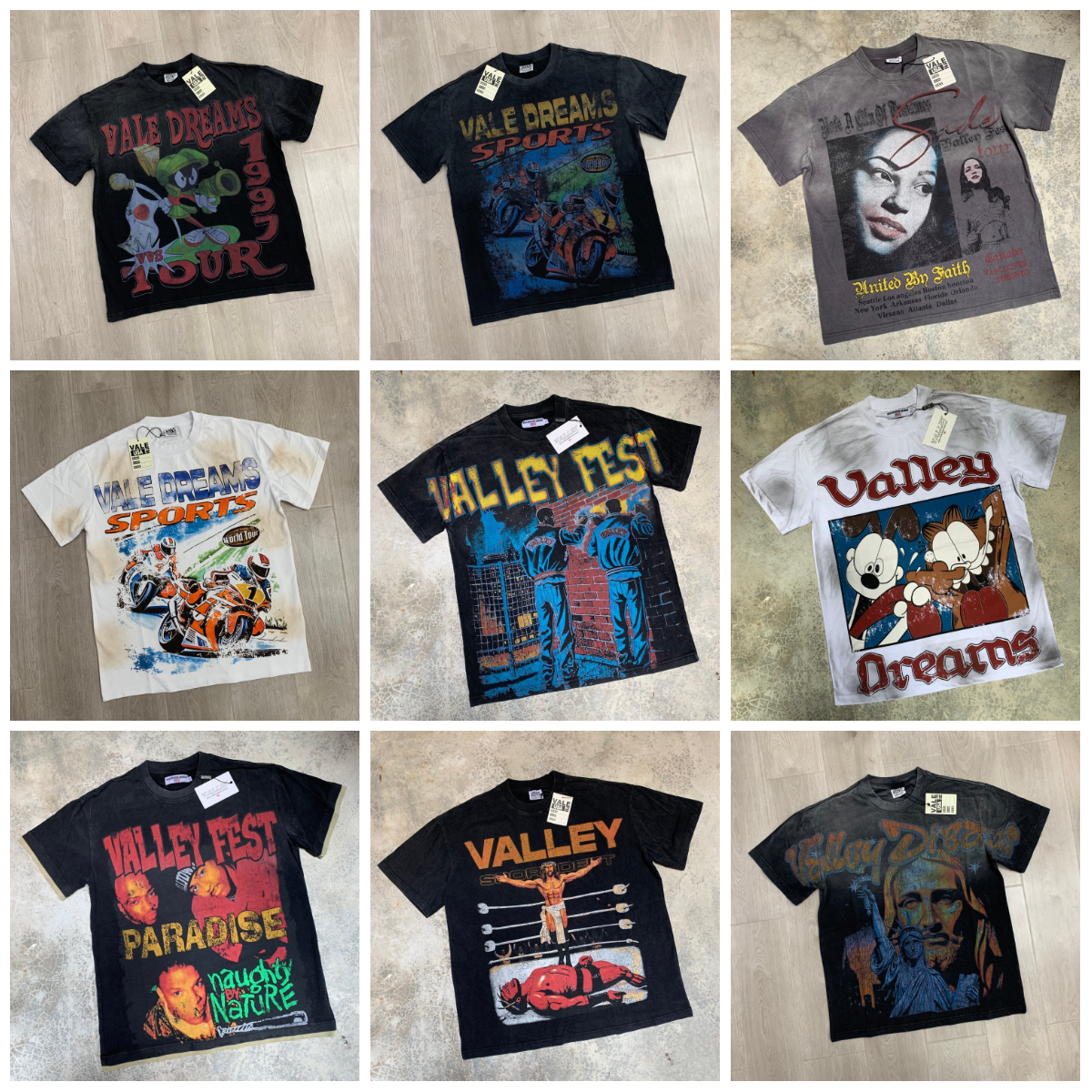 Men's T Shirts Big Graphic Oversized Tops Haruku Vintage Gothic American Wash Cotton Short Sleeve Shirt Men Clothing