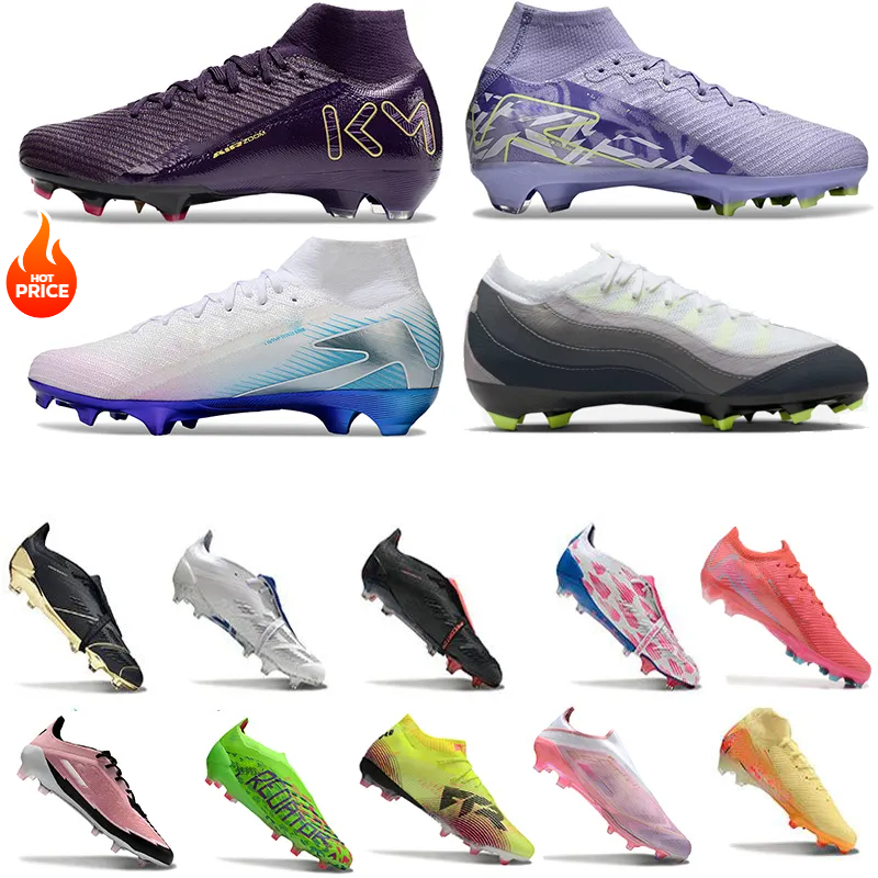 Free shipping Mbappes95 Cleats Mens Kids Soccer Shoes Cosmic Speed Mercuri VAP0R 16 SuperfIy 10 X Elite United Soccer Cleats Dream Speed Grand Purple Football Boots