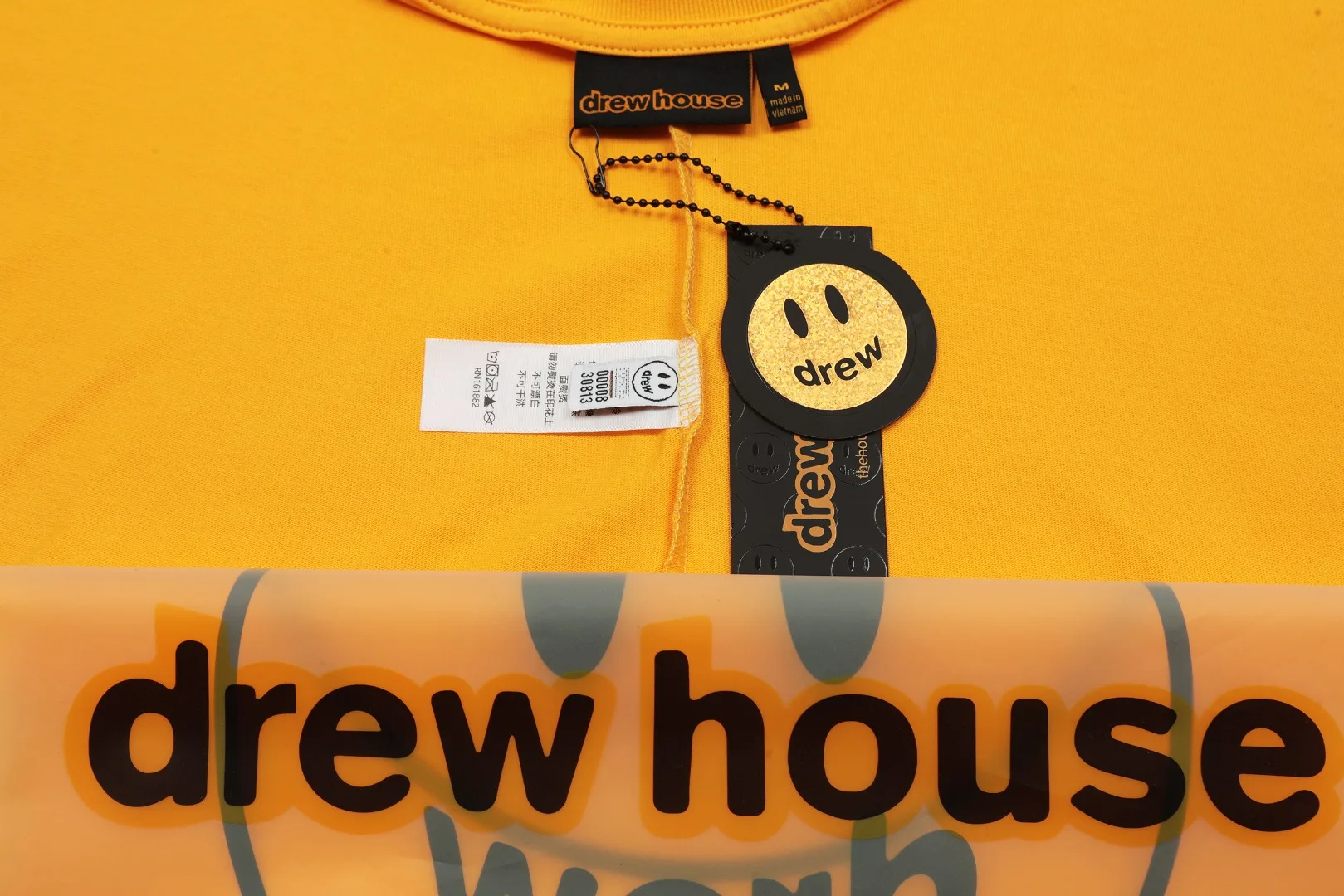 DREW HOUSE New Men's Clothing Windmill logo T shirt printed loose short sleeve T-shirt