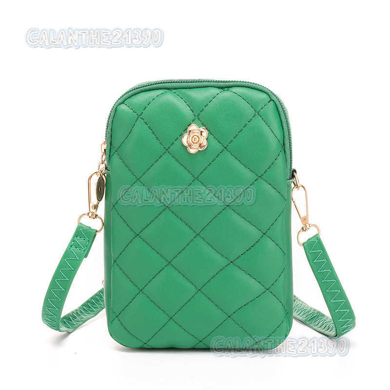 Womens Bag 2025 New Versatile Simple Vertical Mobile Phone Bag Single Shoulder Bag Cross Summer Small Square Bag H250801