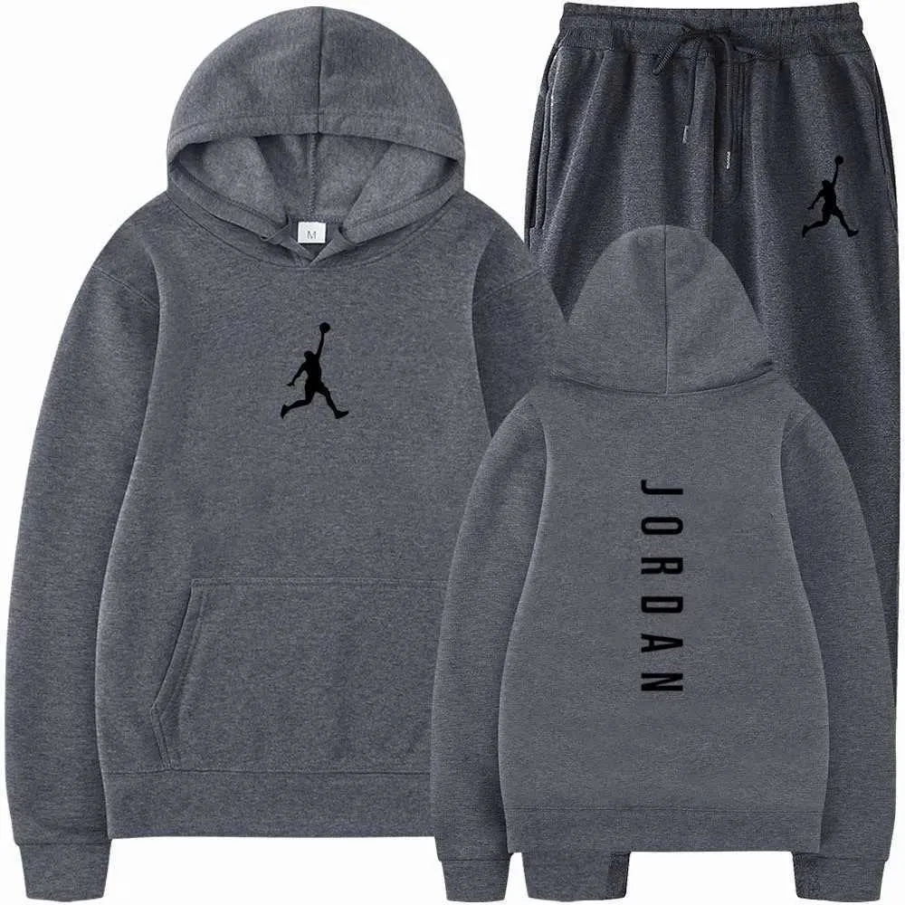 new Men's Tracksuits Men Sweatshirt Hoody for Men Suit Autumn winter Man Sets Tracksuit Sportswear Hoodies + Sweatpants