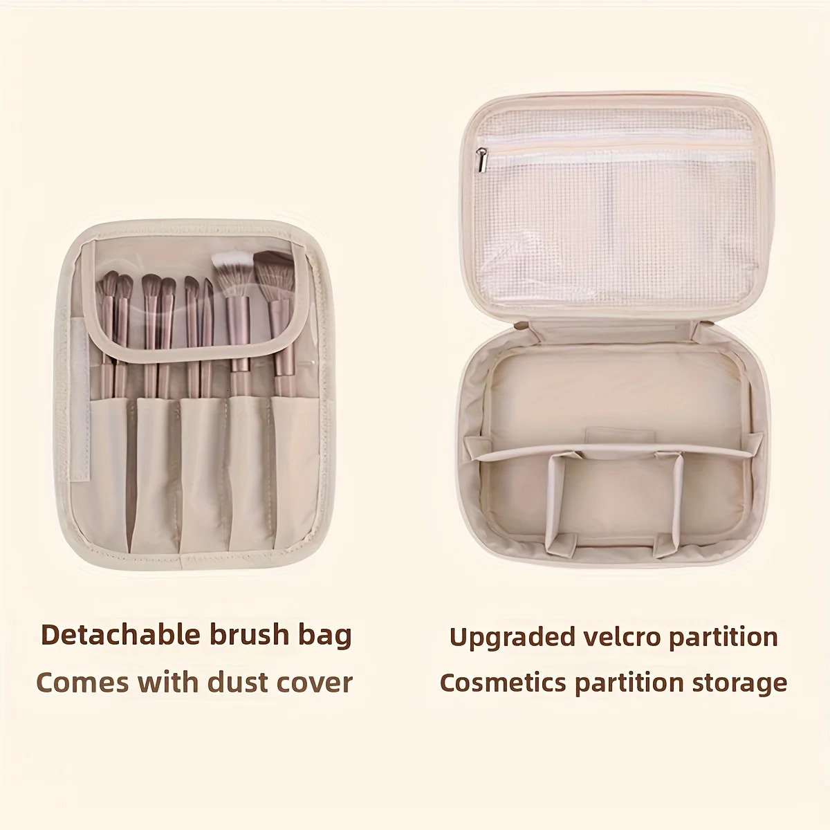 PU Portable Cosmetic Storage Bag Large Capacity Mouthwash Waterproof Bag Travel Supplies OrganizingBag 250731
