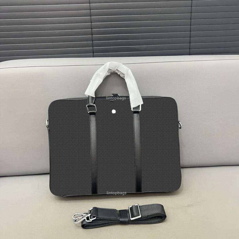 Designer briefcases tote bag shoulder bags men Luxury Cowhide embossing fashion shoulder bag Totes handbag for man document purse messenger bag Business package