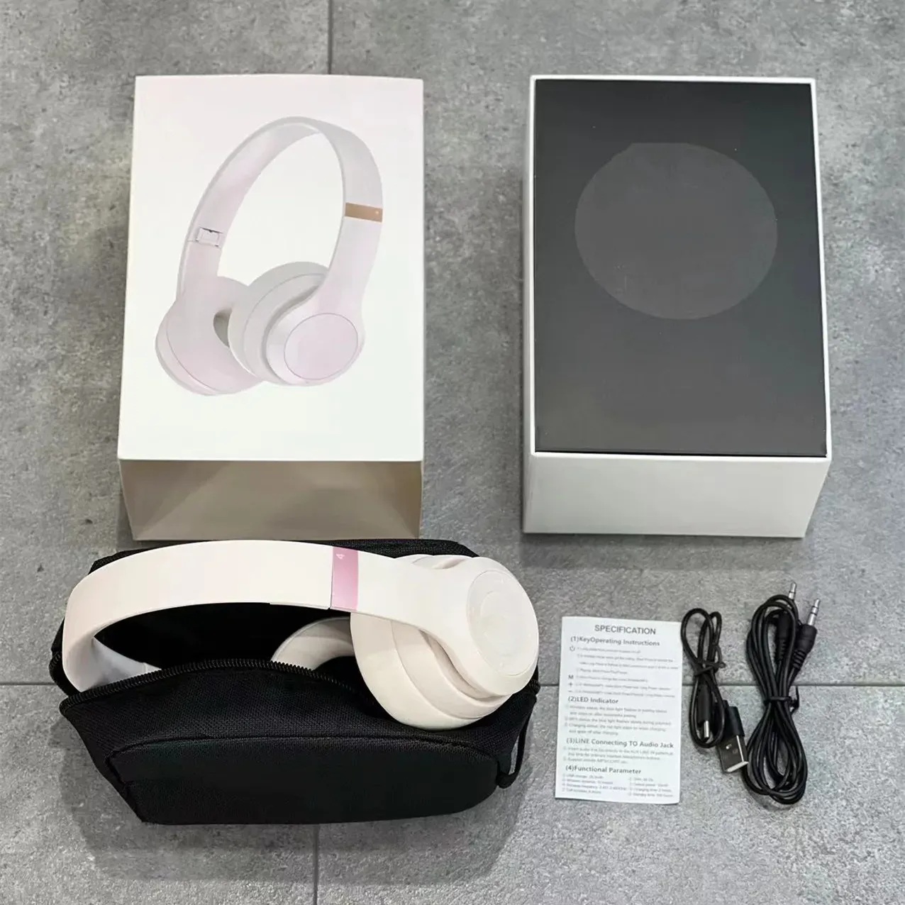 Wireless Solo 4 Studio Headphone Magic Sound Recorder Headphones Pro Earphone tech73 Earbuds Bluetooth Headset