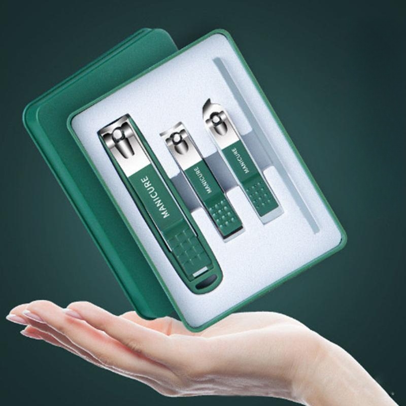 Elegant Men's Nail Care Kit: A Complete Grooming Solution in a Stylish Packaging