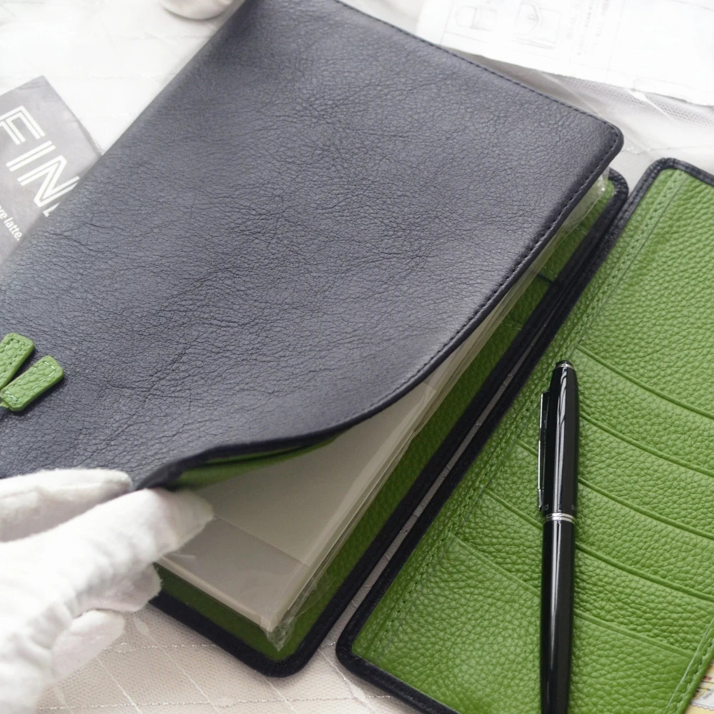 Leather Cover Note Books Hobonichi Cousin A5 Notebook Genuine Grain Leather Planner Organizer Agenda Diary 250731