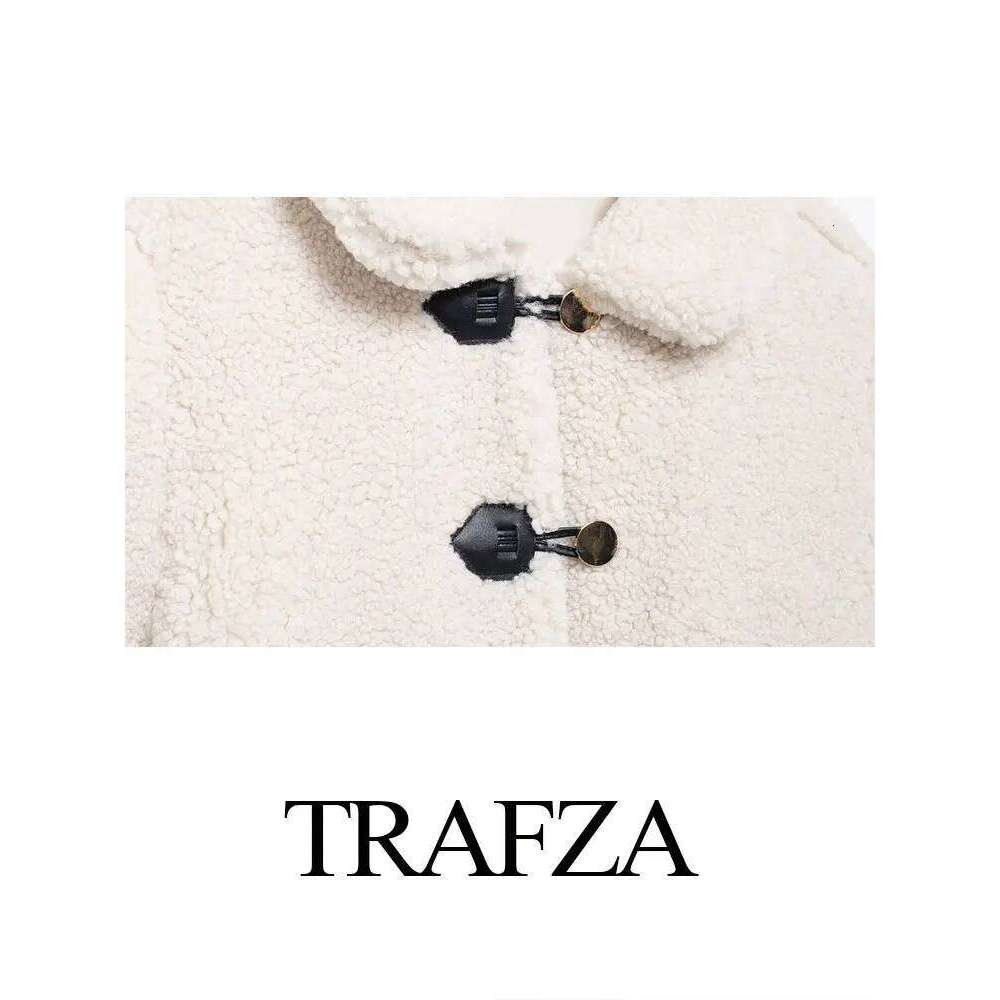 hoodie hoodie Woman Winter Coat Fleece Solid Lapel Single Breasted Short Cardigan Top Female Wild Outerwear Streetwear Women's Jacket jacket jack