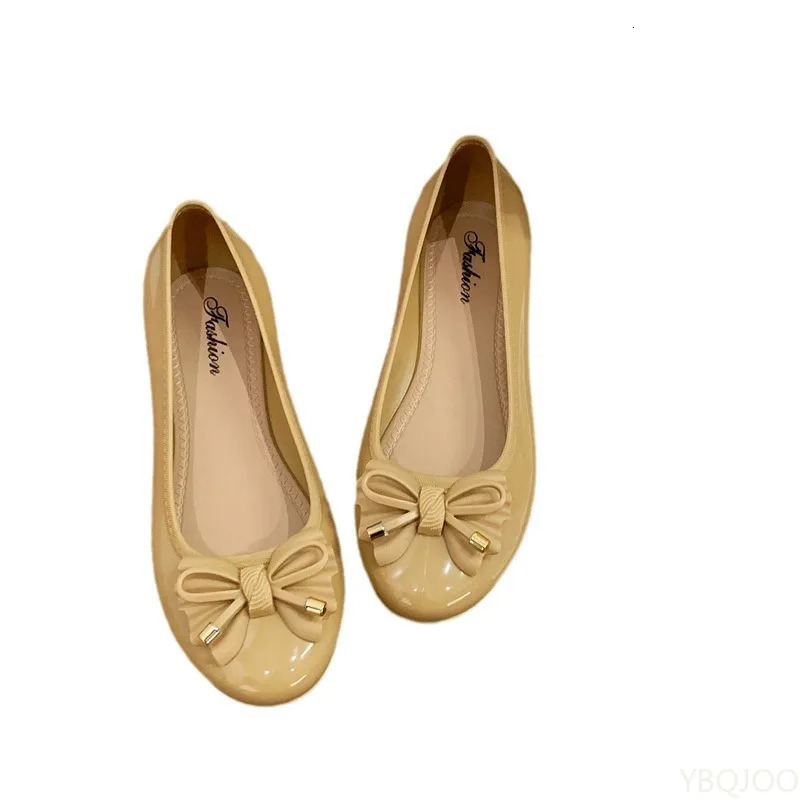 Womens Low cut Ballet Flats Shoes Casual Retro Bow Patent Leather Slip on Flat Round Toe Shallow mouth Loafer Mujer Zapatos 250731