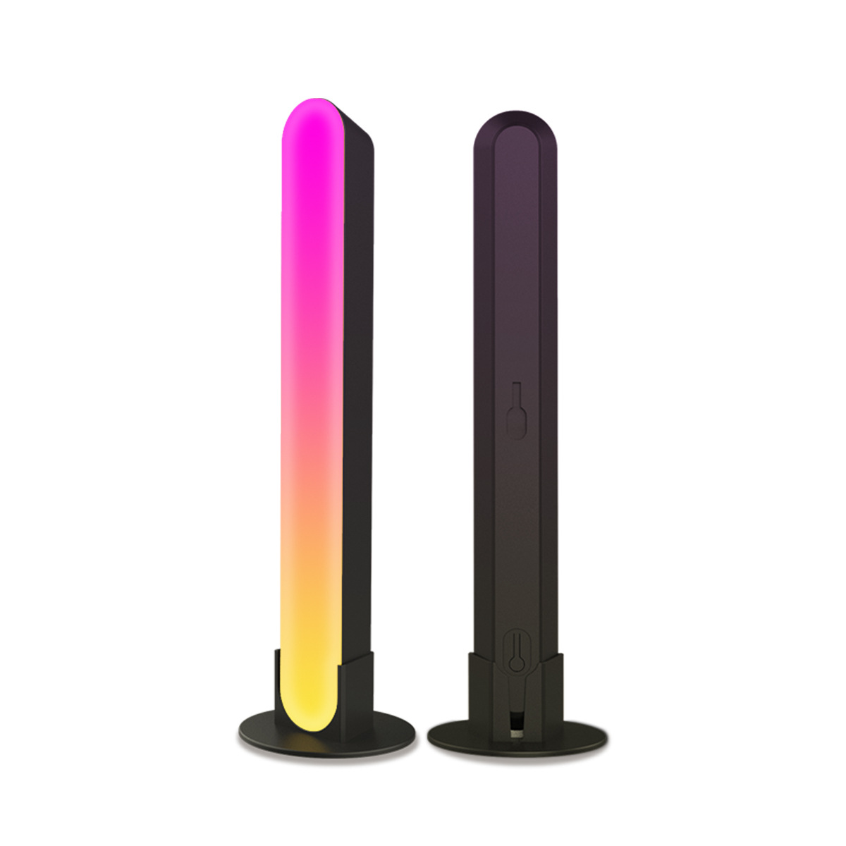 Rhythmic LED Desk Lamp with Built-in Speaker for Music Synchronization - Remote Control by Bluetooth -HCP061