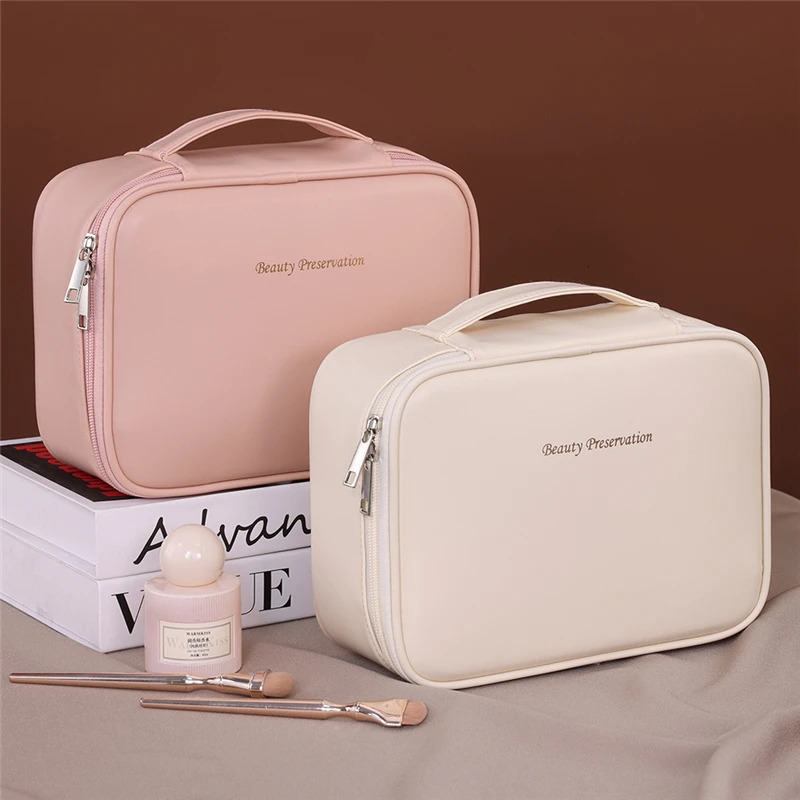 Womens Portable Travel Cosmetics Storage Bag Large Capacity Waterproof Girl Makeup Bag Womens Washing Bag organizer 250731