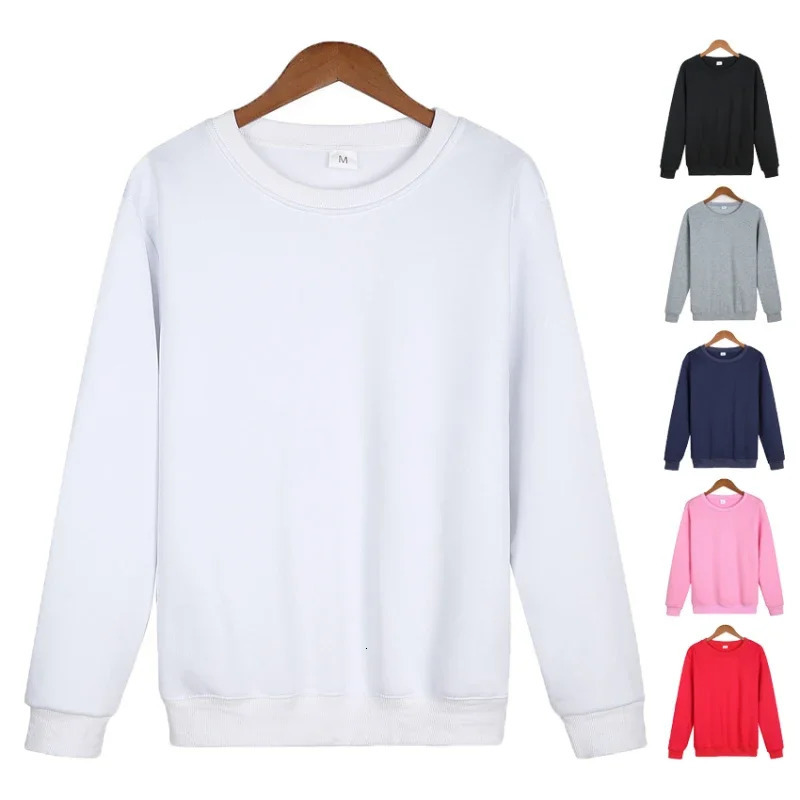 Mens Crew Neck Sweatshirt Thick Loose Fit Soft Basic Pullover Sweatshir Moisture Wicking Breathable XS3XL 250729