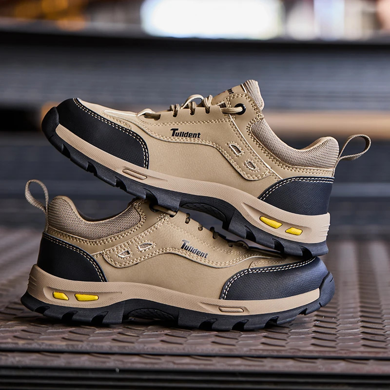 mens safety shoes puncture resistant work shoes mens protective shoes wear-resistant work boots Tactical Boots 250731