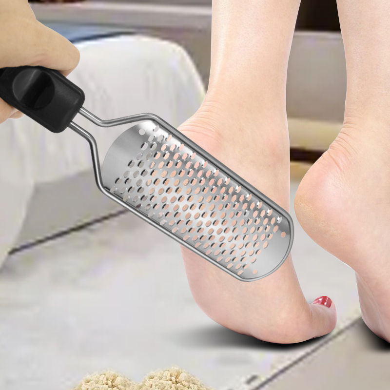 Compact Foot File with Removable Handle Perfectly Suits Hand Size