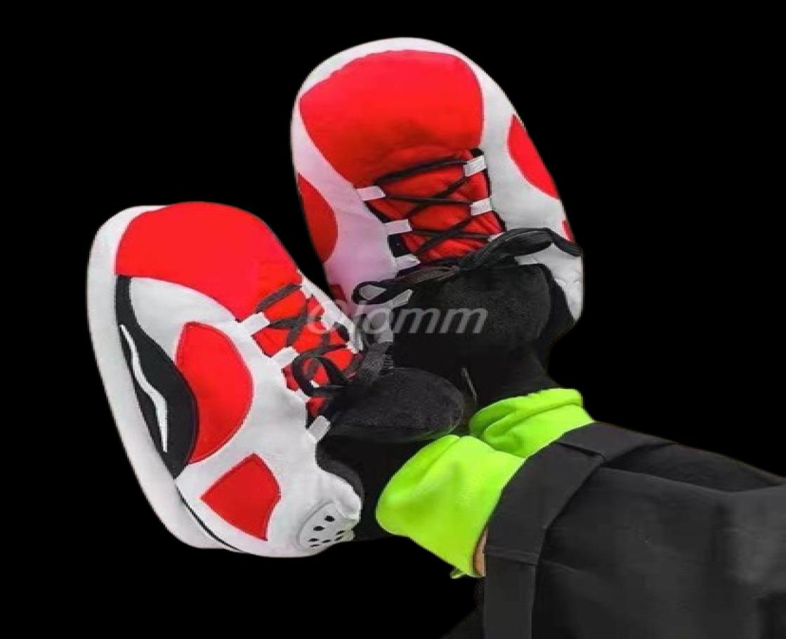 Basketball Slipper Winter Slippers Women Sneaker Home MenWomen House Floor Sliders Funny Indoor Slides 36432685021