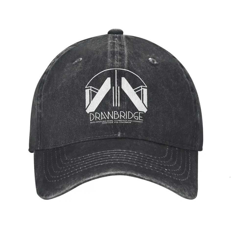 Drawbridge Death Stranding Baseball Cap Classic Distressed Washed Sun Cap Unisex Outdoor Unstructured Soft Hats Cap Z250801