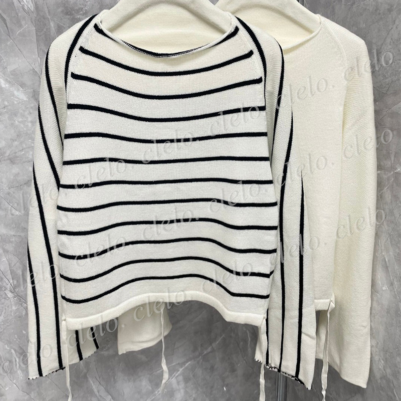 Pullage tricoté de mode Sweatshirt à manches longues en tricot pour femmes