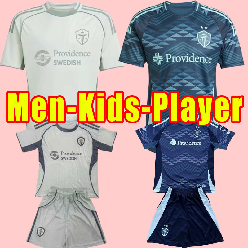 SeattleS 25 26 FC 13 MORRIS Soccer Jerseys ROLDAN ARREAGA JOAO PAULO MONTERO BRUIN ROLDAN RUSNAK VARGAS TOLO ROWE Football Shirt 2025 2026 Sounders