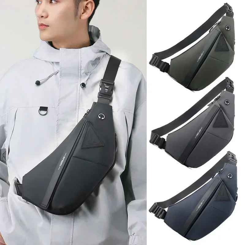 Anti-theft Chest Bags Crossbody Bag for Men Messenger Bag Sling Shoulder Bag Mobile Phone Waterproof Bagpack Travel Sports Bags 250731
