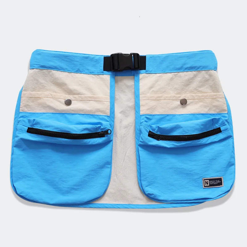 Trendy Outdoor Multifunctional Waist Pack with Pocket Zipper Lua Mountaineering Niche Sports Men and Women Waist Bag 250731