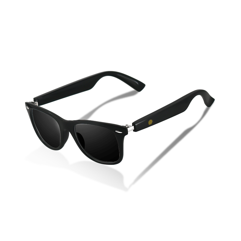 Smart Audio Sunglasses with Bluetooth for Men Women Outdoor Sport Listen to Music Make Calls Voice Assistant Sweatproof and Waterproof Earphone Glasse